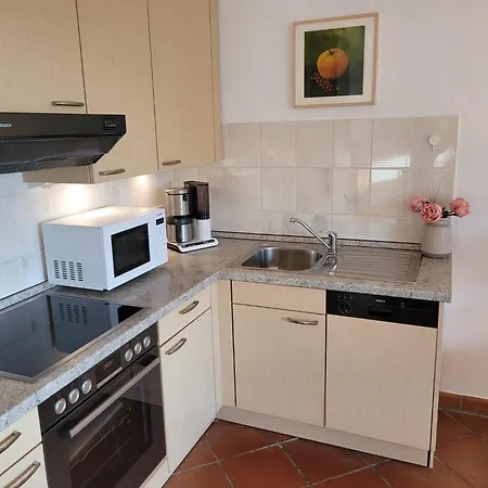 Daire Abendstimmung Mit Terrasse